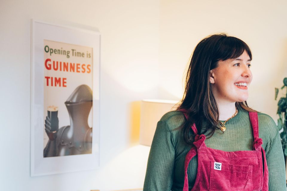 Musician Sinéad White at home in Dublin. Photo: Ruth Medjber